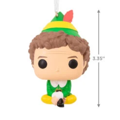 Elf Buddy The Elf™ Funko POP!® Hallmark Ornament -Hallmark Gift Shop Elf Buddy the Elf Funko POP Christmas Ornament 3HCM1107 03