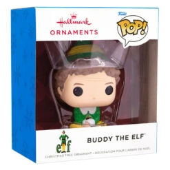 Elf Buddy The Elf™ Funko POP!® Hallmark Ornament -Hallmark Gift Shop Elf Buddy the Elf Funko POP Christmas Ornament 3HCM1107 04