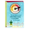 Hallmark Elf Singing Loud For All To Hear Christmas Card With Spinner -Hallmark Gift Shop Elf Clausometer Christmas Card 659XZH1205 01