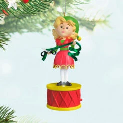 Hallmark Elf Collection Jovie Ornament With Light And Sound -Hallmark Gift Shop Elf Collection Jovie Keepsake Ornament 5QXI8425 02