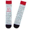 Hallmark Emergency Toilet Paper Funny Crew Socks -Hallmark Gift Shop Emergency Toilet Paper Funny Novelty Crew Socks 1SOX2079 01