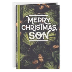 Hallmark Loving Wishes For You Christmas Card For Son