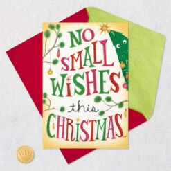 Hallmark Tree-mendous Wishes Pop-Up Christmas Card -Hallmark Gift Shop Evergreen Tree Cartoon PopUp Christmas Card 859XZH1305 07