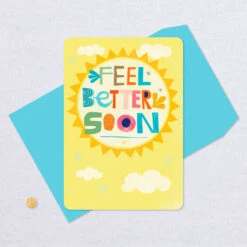 Hallmark 16" Feel Better Soon Sun Jumbo Get Well Card -Hallmark Gift Shop Feel Better Soon Sun Get Well Card 999CBG3034 05
