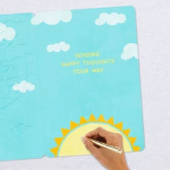 Hallmark 16" Feel Better Soon Sun Jumbo Get Well Card -Hallmark Gift Shop Feel Better Soon Sun Get Well Card 999CBG3034 06