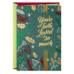 Hallmark You're Both Loved So Much Christmas Card For Son And Daughter-in-Law