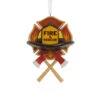 Fire And Rescue Emblem Hallmark Ornament -Hallmark Gift Shop Firefighter Christmas Ornament 1HAJ2096 01