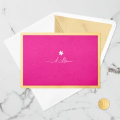 Hallmark Happy Thoughts Flower Bouquet 3D Pop-Up Thinking Of You Card -Hallmark Gift Shop Flower Bouquet 3D PopUp Thinking of You Card 1299LAD9644 06