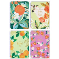 Hallmark Sumptuous Florals Assorted Multi-Occasion Cards, Pack Of 4