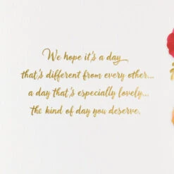 Hallmark Wonderful Mother And Mother-in-Law Birthday Card From Couple -Hallmark Gift Shop Flowers Mother and MotherinLaw Birthday Card From Couple 699FBD7169 03