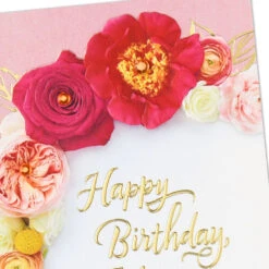Hallmark Wonderful Mother And Mother-in-Law Birthday Card From Couple -Hallmark Gift Shop Flowers Mother and MotherinLaw Birthday Card From Couple 699FBD7169 05