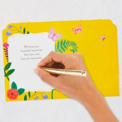 Hallmark Wishing You Beautiful Moments 3D Pop-Up Birthday Card -Hallmark Gift Shop Flowers and Butterflies 3D PopUp Birthday Card 699WDR2041 06