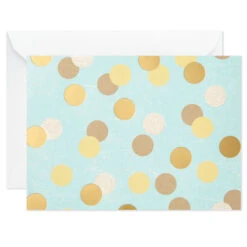 Hallmark Flowers And Dots Assorted Blank Note Cards, Box Of 50 -Hallmark Gift Shop Flowers and Dots Assorted Blank Note Cards 5WDN2069 03