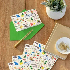 Hallmark Garden Charm Blank Notes, Pack Of 10 -Hallmark Gift Shop Flowers and Home Painting Blank Note Cards Pack 3NOT1176 06