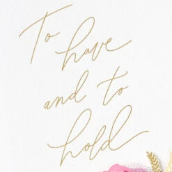 Hallmark To Have And To Hold Always Wedding Card -Hallmark Gift Shop Flowers and Leaves Quilled Signature Birthday Card 859LAD3200 05