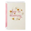 Hallmark Keep On Blooming Birthday Card -Hallmark Gift Shop Flowers and Smiley Faces Birthday Card for Her 859LAD2938 01