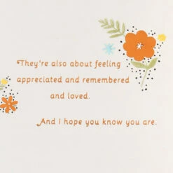 Hallmark You're Loved And Appreciated Birthday Card For Mom -Hallmark Gift Shop Flowers in Mason Jar Birthday Card for Mom 699FBD7097 03