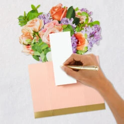 Hallmark Jumbo Flower Bouquet In Vase 3D Pop-Up Mother's Day Card -Hallmark Gift Shop Flowers in Vase PopUp Mothers Day Card 1299MPI6002 07