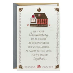 Hallmark Bright, Warm And Wonderful Anniversary Card For Couple