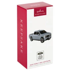 Hallmark 2022 Ford F-150 Lightning 2023 Metal Ornament -Hallmark Gift Shop Ford F150 Truck Keepsake Ornament 2199QXI6017 04