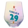 Hallmark Forever 29 Stemless Wine Glass, 16 Oz. -Hallmark Gift Shop Forever 29 Stemless Wine Glass 1BID1090 01