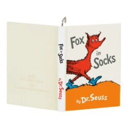 Hallmark Dr. Seuss's Fox In Socks™ Who Sews Whose Socks? Ornament -Hallmark Gift Shop Fox in Socks Book Keepsake Ornament 1799QXI7319 06