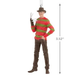 A Nightmare On Elm Street Freddy Krueger Hallmark Ornament -Hallmark Gift Shop Freddy Krueger Christmas Ornament 2HCM9835 04