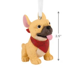 French Bulldog Hallmark Ornament -Hallmark Gift Shop French Bulldog Christmas Ornament 1HGO3591 04