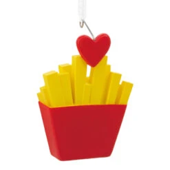 I Only Have Fries For You Hallmark Ornament -Hallmark Gift Shop French Fries Christmas Ornament 1HGO3290 07