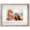 Friends Bring Out The Best Picture Frame, 4x6 -Hallmark Gift Shop Friends Bring Out the Best Rustic Wood Picture Frame 342446 01