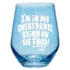 Hallmark Friends Bring On The Food Stemless Wine Glass, 16 Oz. -Hallmark Gift Shop Friends Joey Bring On the Food Stemless Wine Glass 1PCL1017 01