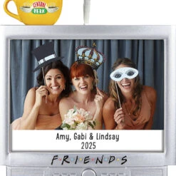 Hallmark Friends Television Personalized Ornament, Custom Photo And Text -Hallmark Gift Shop Friends TV and Coffee Cup Personalized Ornament 1QHE2209B2 06