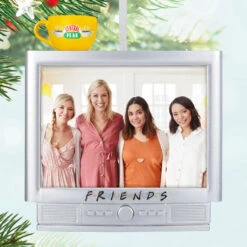 Hallmark Friends Television Personalized Ornament, Custom Photo -Hallmark Gift Shop Friends TV and Coffee Cup Personalized Ornament 1QHE2209B3 02