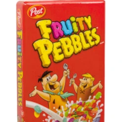 Post Flintstones Fruity Pebbles Cereal Shatterproof Hallmark Ornament -Hallmark Gift Shop Fruity Pebbles Cereal Box Christmas Ornament 3HCM4758 06