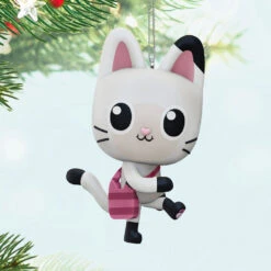 Hallmark Mini Gabby's Dollhouse Pandy Paws Ornament, 1.25" -Hallmark Gift Shop Gabbys Dollhouse Panda Cat Keepsake Ornament 5QXM9572 02