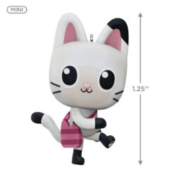 Hallmark Mini Gabby's Dollhouse Pandy Paws Ornament, 1.25" -Hallmark Gift Shop Gabbys Dollhouse Panda Cat Keepsake Ornament 5QXM9572 04