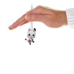 Hallmark Mini Gabby's Dollhouse Pandy Paws Ornament, 1.25" -Hallmark Gift Shop Gabbys Dollhouse Panda Cat Keepsake Ornament 5QXM9572 05