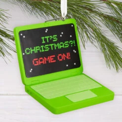 Gaming Computer Hallmark Ornament -Hallmark Gift Shop Gaming Computer Christmas Ornament 1HGO3616 02