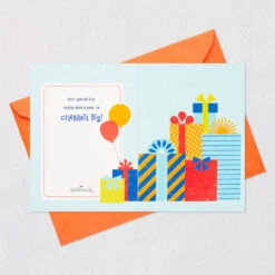 Hallmark Big Presents And Balloons Musical 3D Pop-Up Birthday Card With Light -Hallmark Gift Shop Gifts Musical 3D PopUp Birthday Card With Light 899ARH1494 07