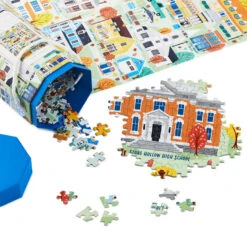 New Release -Hallmark Gift Shop Gilmore Girls Stars Hollow 1000 Piece Jigsaw Puzzle 1PCL1015 02