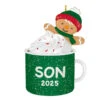 Hallmark Son Gingerbread Boy In Mug 2025 Ornament 1 Hallmark Son Gingerbread Boy In Mug 2025 Ornament -Hallmark Gift Shop Gingerbread Boy in Son Mug 2025 Keepsake Ornament 5QGO1472 01