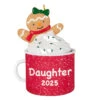 Hallmark Daughter Gingerbread Girl In Mug 2025 Ornament -Hallmark Gift Shop Gingerbread Girl in Daughter Mug Keepsake Ornament 5QGO1465 01