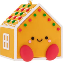 Better Together Gingerbread House And Candy Cane Shatterproof Hallmark Ornaments, Set Of 2 -Hallmark Gift Shop Gingerbread House Candy Cane Christmas Ornaments 1HAJ2162 06