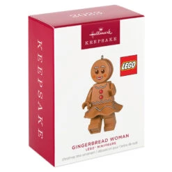 Hallmark Gingerbread Woman LEGO® Minifigure Ornament -Hallmark Gift Shop Gingerbread Woman LEGO Minifig Keepsake Ornament 1699QXI7329 04
