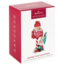 Hallmark Gnome For Christmas Ornament -Hallmark Gift Shop Gnomes Mailing Letter to Santa Keepsake Ornament 1999QXR8109 04