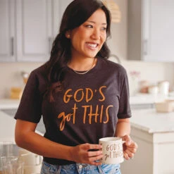 Hallmark God's Got This T-Shirt, Small -Hallmark Gift Shop Gods Got This Unisex TShirt 1REL2024 02