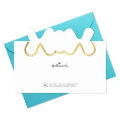 Hallmark Yay Gold Balloons Blank Notes, Pack Of 10 -Hallmark Gift Shop Gold Balloon Yay Blank Note Cards Pack 3NOT1543 06