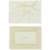 Hallmark Gold Borders Thank You Notes, Box Of 40 -Hallmark Gift Shop Gold Borders Thank You Notes Box of 50 root 1399TYN1209 TYN1209 1470 1.jpg Source Image