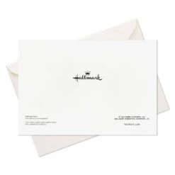 Hallmark Snowflakes And Script On Gold Boxed Christmas Cards, Pack Of 16 -Hallmark Gift Shop Gold Foil Happy Holidays Boxed Christmas Cards 1XPX2673 07