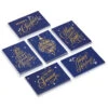 Hallmark Gold Foil On Navy Boxed Christmas Cards Assortment, Pack Of 72 2 Hallmark Gold Foil On Navy Boxed Christmas Cards Assortment, Pack Of 72 -Hallmark Gift Shop Gold Foil on Navy Assorted Boxed Christmas Cards 5XPX2316 01